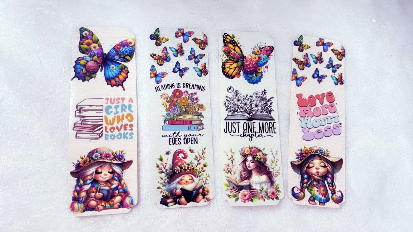 Quotes Bookmarks Set Personalised by Roxana Roveno Unique Design specia gift for a book Lover perfect gift for reader