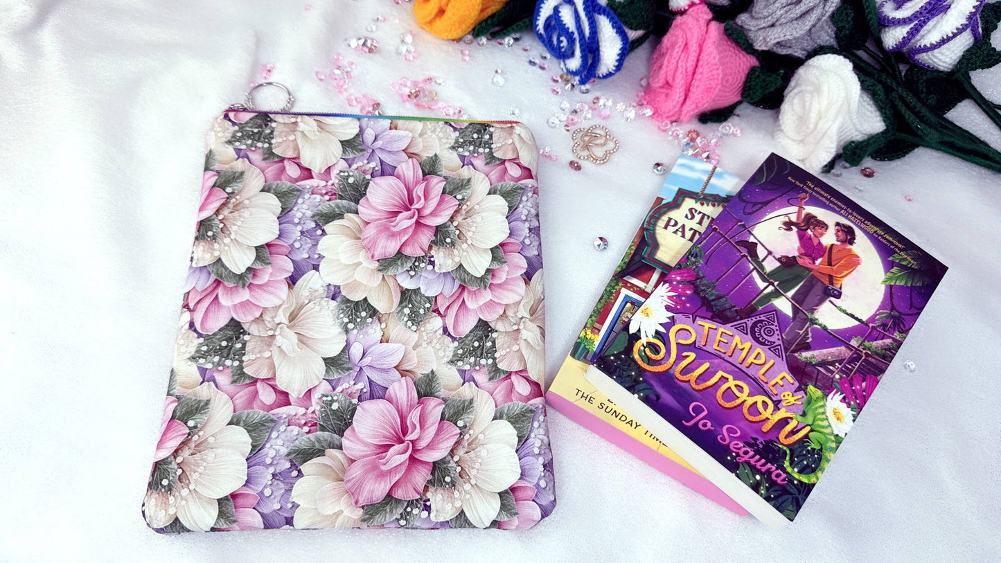 Our handmade book covers are designed to offer both style and functionality, especially for books that don’t quite fit into standard book sleeves. Whether it’s a hardback edition, a slightly larger paperback, or a collector’s piece, this cover provides the perfect balance of protection and elegance. book sleeve perfect for two paper backs books crafted by roxana Roveno, best gift shop in london