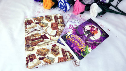 perfect protection for paperback books, book sleeve crafted by roxana roveno
Whether it’s a hardback edition, a slightly larger paperback, or a collector’s piece, this cover provides the perfect balance of protection and elegance.

Crafted from high-quality cotton fabrics with vibrant, coordinated designs, each cover features a durable yet flexible padded lining, keeping your book safe from bent corners, scratches or accidental spills while on the go.