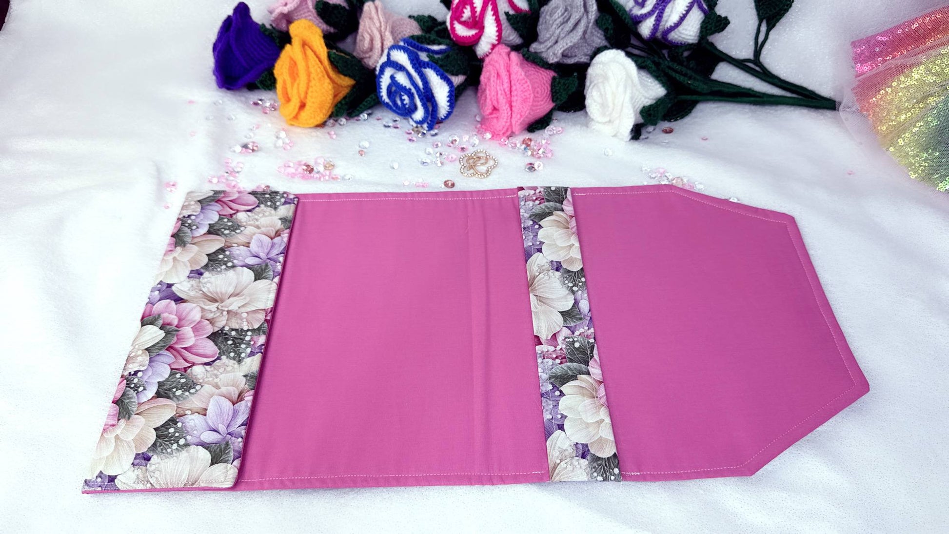 Our handmade book covers are designed to offer both style and functionality, especially for books that don’t quite fit into standard book sleeves. Whether it’s a hardback edition, a slightly larger paperback, or a collector’s piece, this cover provides the perfect balance of protection and elegance. perfect book cover inside crafted by Roxana Roveno