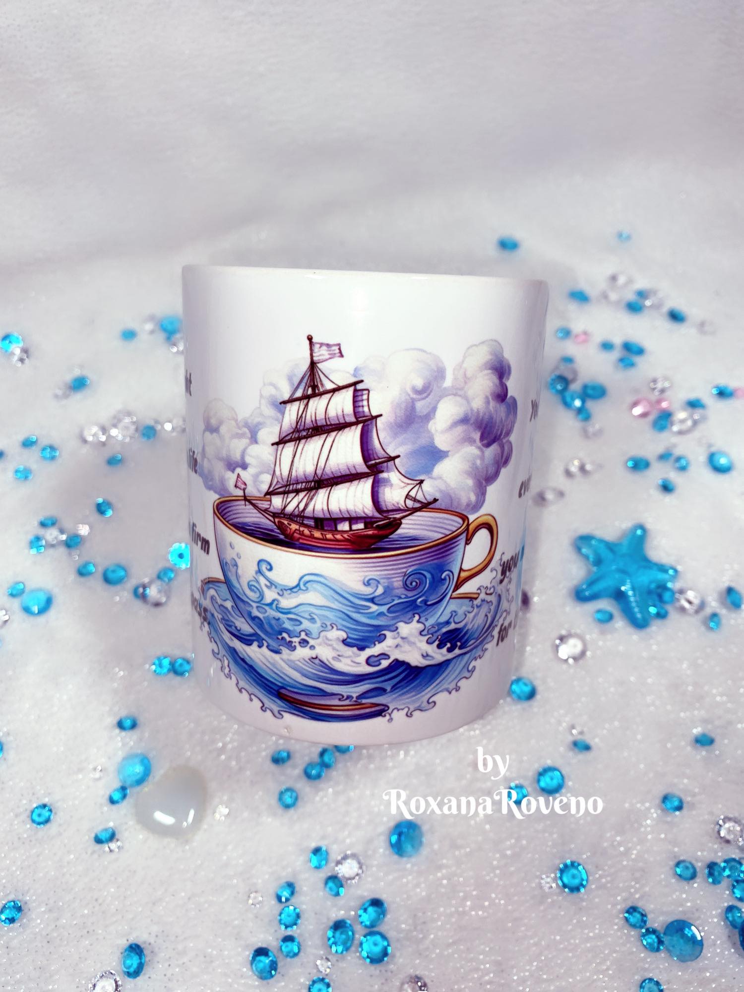 Personalised Gifts by Roxana Roveno Mugs for coffee quotes mug perfect gift  fantasy design 