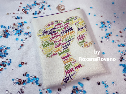 girl read Personalised gifts Handmade book sleeves