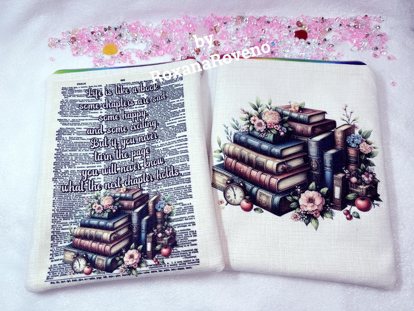 personalised gifts book lover book protection travel book sleeve handmade custom book sleeve 
