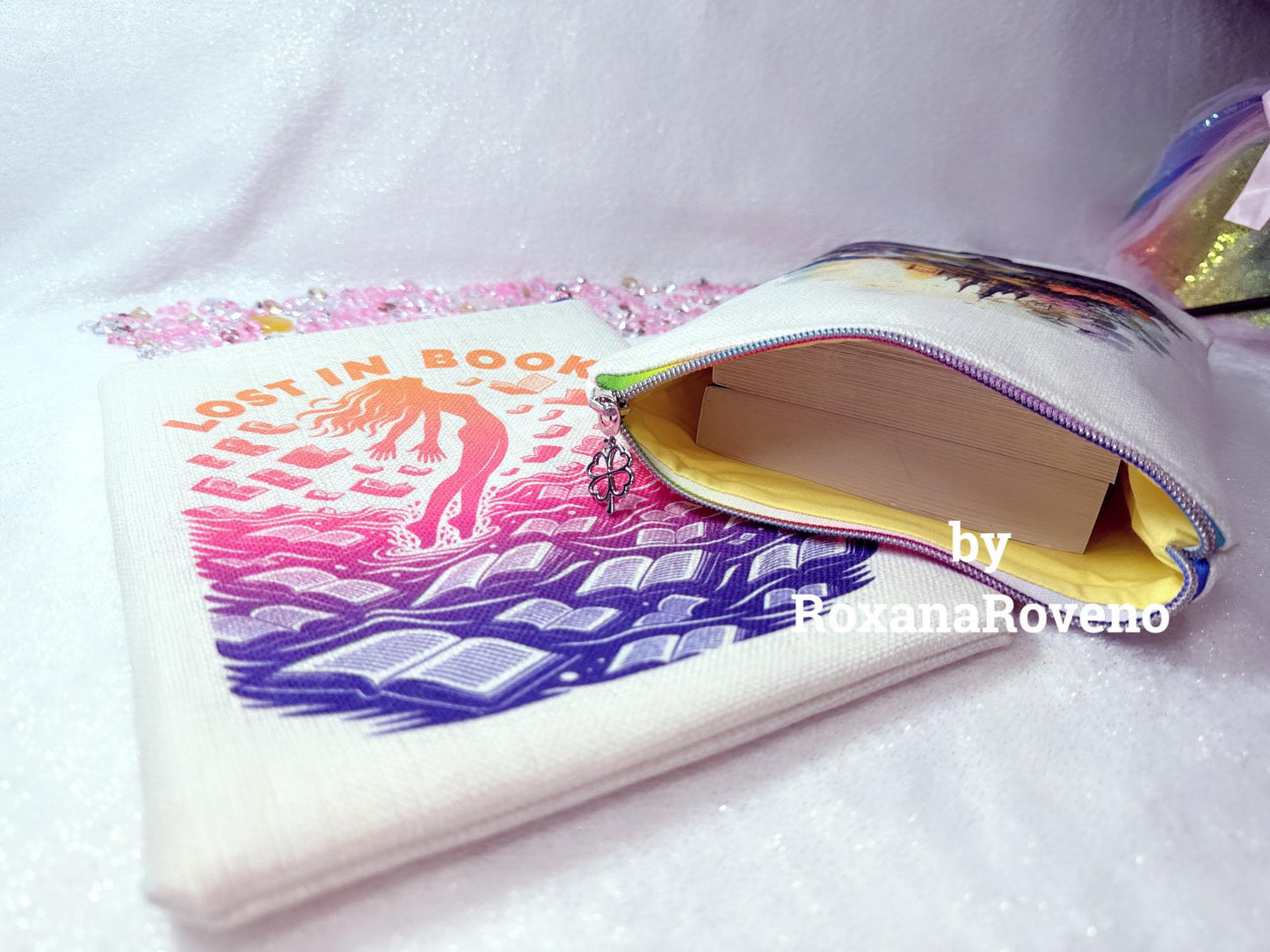 book protection paperback book cover travel safe personalised gifts handmade cover 