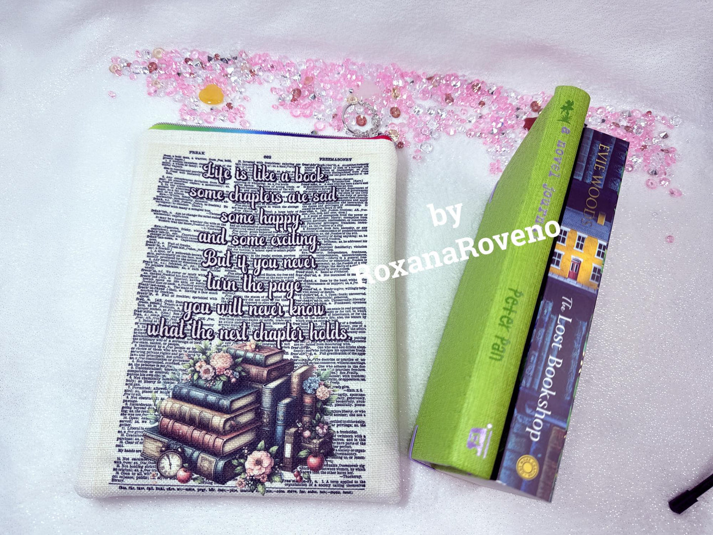 cosy book sleeve reader's accessories handmade book sleeve fabric book sleeve 