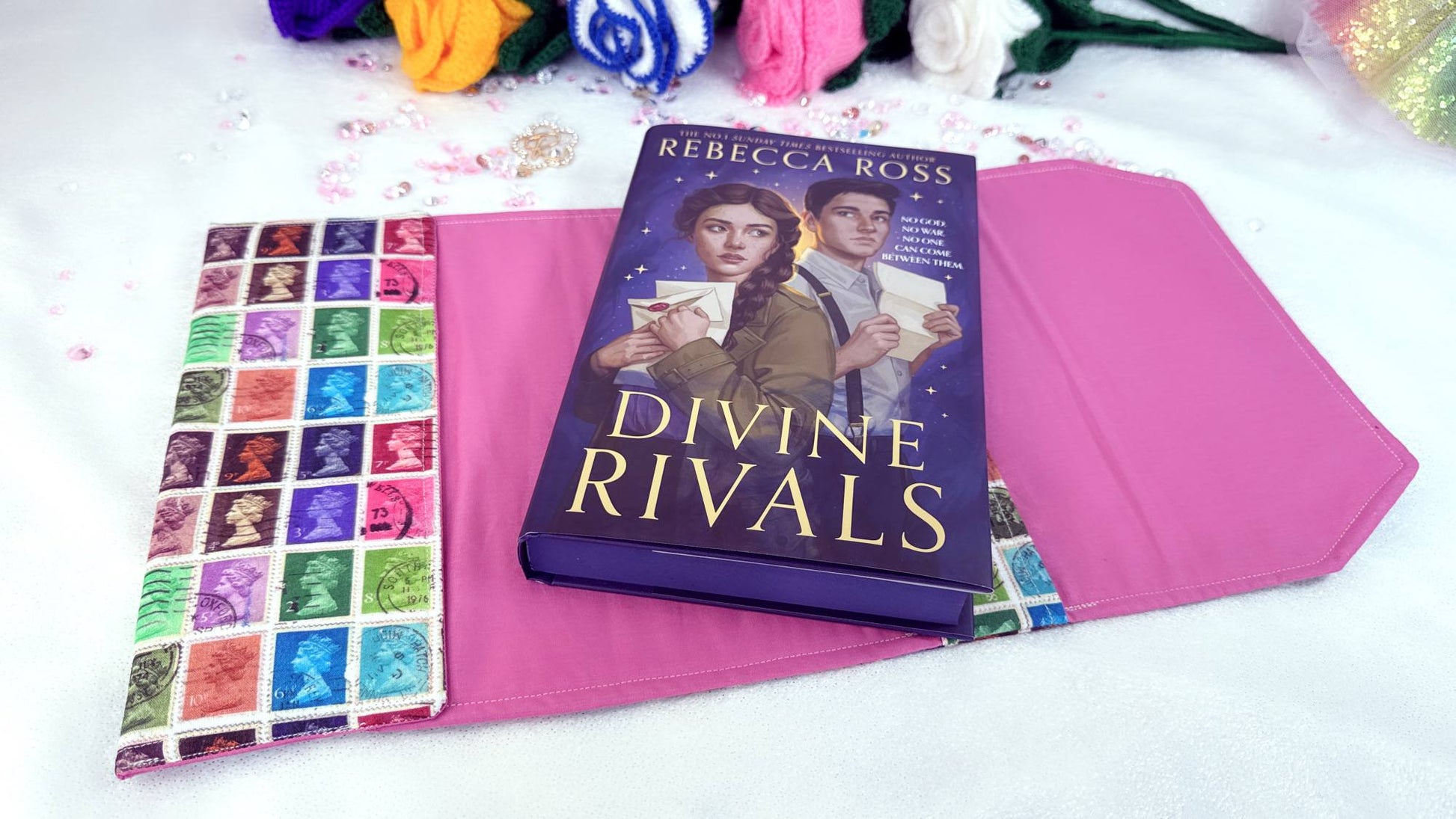 premium handmade book covers, designed for book lovers who care about their books as much as they care about reading them. special designed by Roxana Roveno, with postage stamp print book cover, good for hardback books 