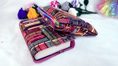 Handmade Book Cover – Premium Protection for Your Favourite Reads, crafted by roxana roveno, personalised gifts in UK perfect set foe a book lover book sleeve and book cover