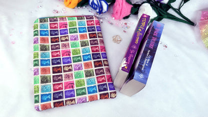 premium handmade book covers, designed for book lovers who care about their books as much as they care about reading them. special designed by Roxana Roveno, with postage stamp print book sleeve for paperback