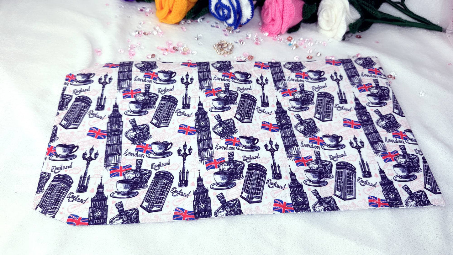 high-quality cotton fabrics with vibrant, coordinated designs, each cover features a durable yet flexible padded lining, keeping your book safe from bent corners, scratches or accidental spills while on the go. Crafted by Roxana Roveno, perfect book cover 