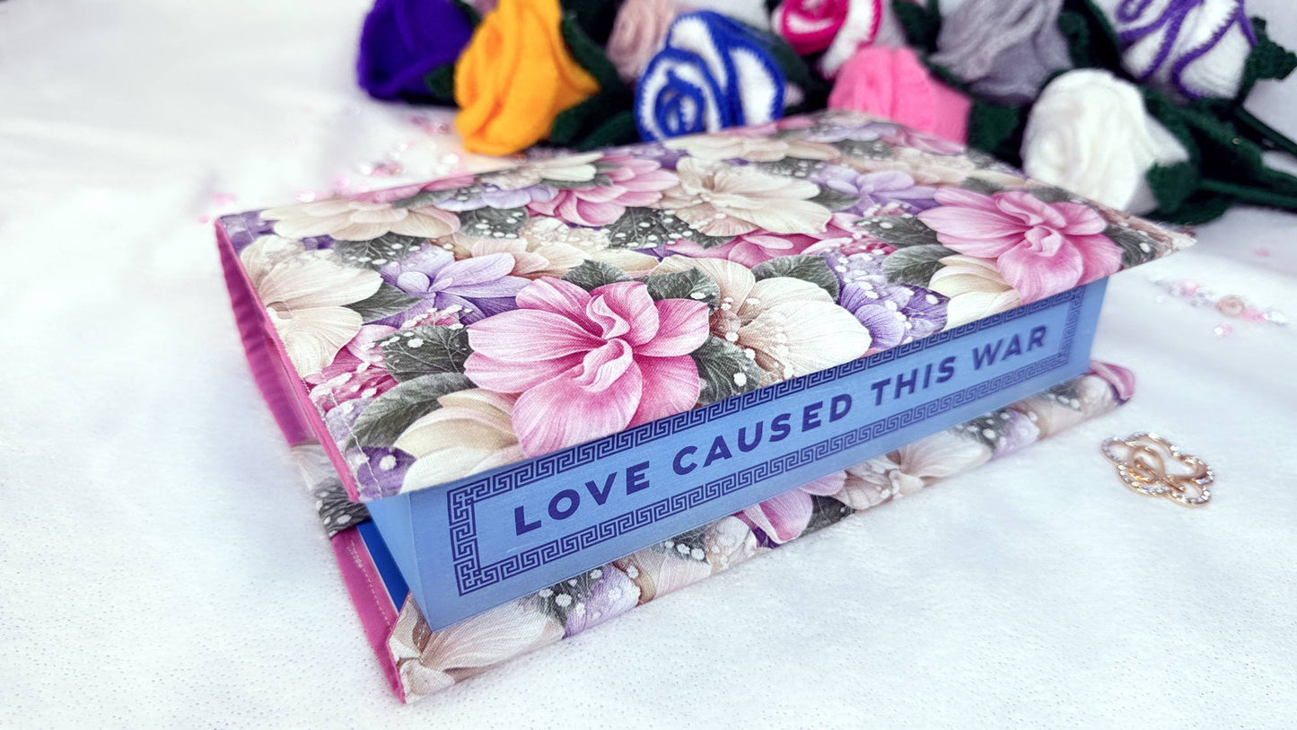 Our handmade book covers are designed to offer both style and functionality, especially for books that don’t quite fit into standard book sleeves. Whether it’s a hardback edition, a slightly larger paperback, or a collector’s piece, this cover provides the perfect balance of protection and elegance. book cover perfect protection for special books in trend at Waterstone , crafted by Roxana Roveno 