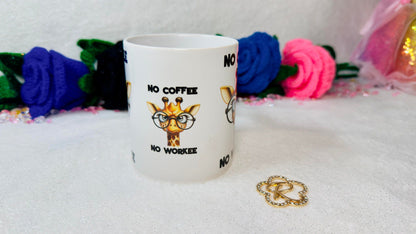 Personalised coffee mug specia created by roxana roveno perfect gift for coffee lover funny moments gift for her for him middle side 